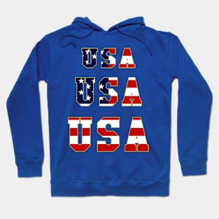 USA Tee Hoodie